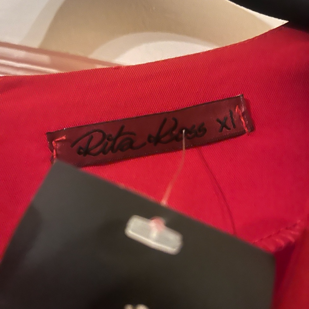 Chic Red Mini Dress - Picture 3 of 4